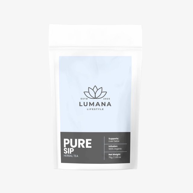 Pure Sip – Organic Roasted Herbal Tea (75g) | Lumana Lifestyle